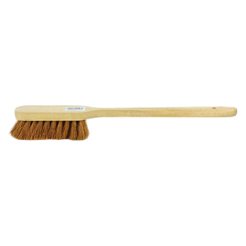 Epoussette en bois - Fibres coco - Manche long
